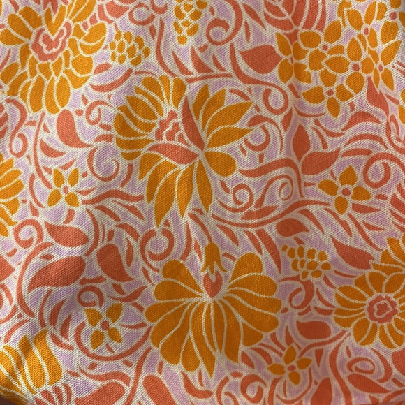 NWOT Zara Linen Floral Cropped Top - Picture 6 of 10